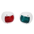 thumbnail image 2 of Navigation Signal Light, Secure 2PCS Boat Side Light IP66 Waterproof Red Green Lighting  For Pontoons Yachts White,Black, 2 of 8