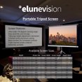 thumbnail image 4 of EluneVision 84*84'' 1.2 Gain 1:1 Tripod Projector Screen, 4 of 4