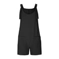 thumbnail image 4 of Soki Girls Summer Strap Short Jumpsuit Sleeveless Loose Overalls Cute Rompers Shorts Clearance, 4 of 4