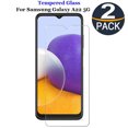 thumbnail image 1 of PST [2 Packs] Samsung Galaxy A22 5G (6.6") Screen Protector, Tempered Glass Screen Protector with Case Friendly & Bubble Free, 1 of 3