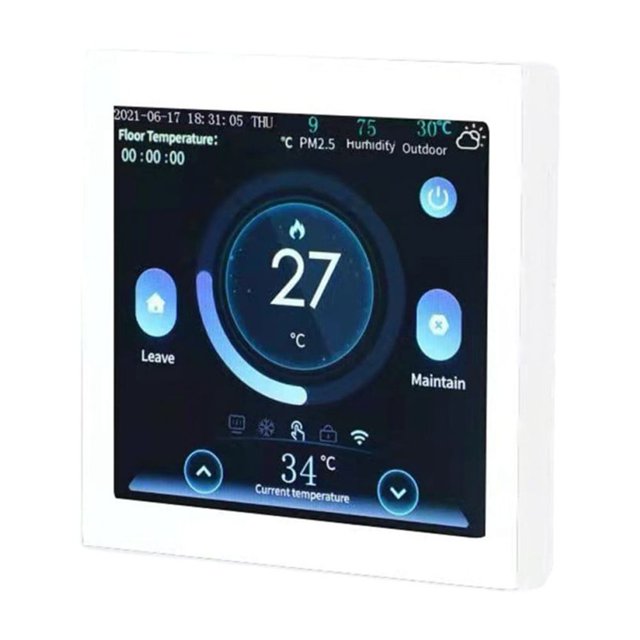 Thermostat Water floor heating thermostat Gas wall mounted boiler controller