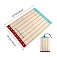 thumbnail image 2 of B Microfiber Beach Blanket Double Sided 78.74X55.12 Inches Large Rectangular Thick Beach Mat Nylon Spandex Quick Dry Sand Free For Travel Pool Swimming, 2 of 6