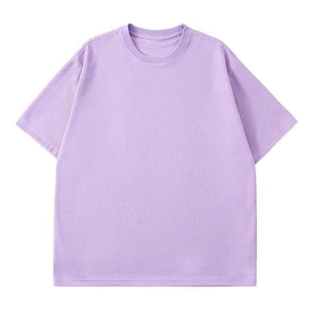 Dvkptbk Men Mode Décontractée Chandail Col Rond Manches Courtes T-Shirt Tops en Liquidation