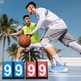 thumbnail image 4 of Riforla Sports Scoreboard Flip Number Board 2 Digits Tabletop Score Substitution Board for Sports Outdoor Sport Sky Blue, 4 of 4