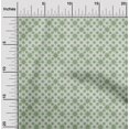 thumbnail image 2 of oneOone Georgette Viscose Light Green Fabric Asian Block Floral Sewing Craft Projects Fabric Prints By Yard 42 Inch Wide, 2 of 4