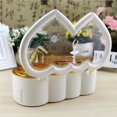 thumbnail image 2 of ruzhgo Sweet Heart Shape Musical Ballerina Girl Figurines Jewelry Box Storage Case for Girls, 2 of 6