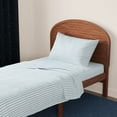 thumbnail image 3 of Mainstays Kids 220TC Cotton Blue Stripe Twin, 3 Piece Sheet Set, 3 of 8
