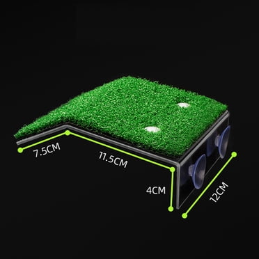 TopLLC Simulation Grass Turtle Crawler Roof Terrace Turtle Pool Decoration Accessories