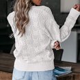 thumbnail image 4 of RKSTN Sweaters for Women Deep V-neck Wrap Sweater Long-sleeved Crochet Pullover Fall Sweaters, 4 of 7