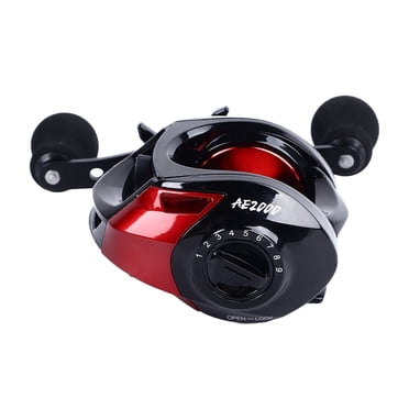 Casting Reel, 10kg Load Capacity Metal Baitcasting Reel for Seawater Fishing