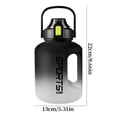 thumbnail image 3 of Large Capacity Sports Water Bottle for Men & Women - Insulated Plastic Water Jug for Fitness, Gym & Daily Use, 3 of 7