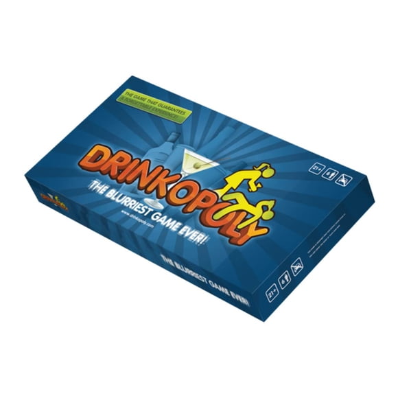 Drinkopoly – A Board Game by Crazy Dice 6-10 Players – Party Board Games 30-60 Minutes of Gameplay â€&