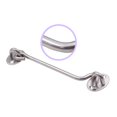 thumbnail image 3 of Window Eye Latch Gate Door Window Stainless Steel Windproof Lock Hook with Mounting Screws, 3 of 10