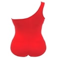 thumbnail image 3 of Women One Shoulder Plus Size Monokini Swimwear, 3 of 4