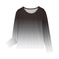 thumbnail image 4 of cfhntfmh Chandails de Détente pour Filles Garçons Tuniques Décontractées Imprimées à Col Rond Hauts d'Automne Confortables à Manches Longues sous-Maillots Basiques pour 3-14 Ans, 4 of 7