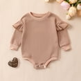 thumbnail image 2 of Boy Girl Knit Sweater Bubble Romper Oversized Crewneck Sweatshirt Jumpsuit Cute Fall Outfits Clothes, 2 of 8