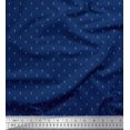 thumbnail image 1 of Soimoi Polyester Crepe Fabric Triangle Shirting Print Fabric by Yard 42 Inch Wide, 1 of 3