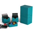 thumbnail image 4 of pitrice Trading Card Deck Box Holder Trading Card Deck Case Card Deck Case Card Storage Organizer for MTG Card Dice Green, 4 of 9