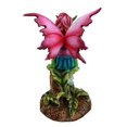 thumbnail image 2 of Ebros Gift Amy Brown Fée de la Forêt Magenta avec Colibri Flirtant Figurine 6"H, 2 of 6