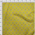 thumbnail image 3 of oneOone Organic Cotton Poplin Twill Fabric Floral Block Print Fabric BTY 42 Inch Wide, 3 of 4