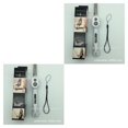 thumbnail image 1 of Decodeary Mobile Phone Selfie Tripod Extendable Monopod For 8X Remote Shutter white 2Set, 1 of 4