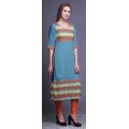 thumbnail image 3 of Bimba Robes Tuniques Droites Imprimées pour Femmes Vêtements Indiens Imprimés, 3 of 5