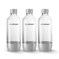 thumbnail image 3 of SodaStream 1L Standard Carbonating Bottle Grey, 3PK, 3 of 4
