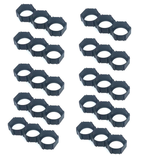 Bgsha 10pcs 21700 Battery holder Stand Plastic frame brackets for holding battery pack