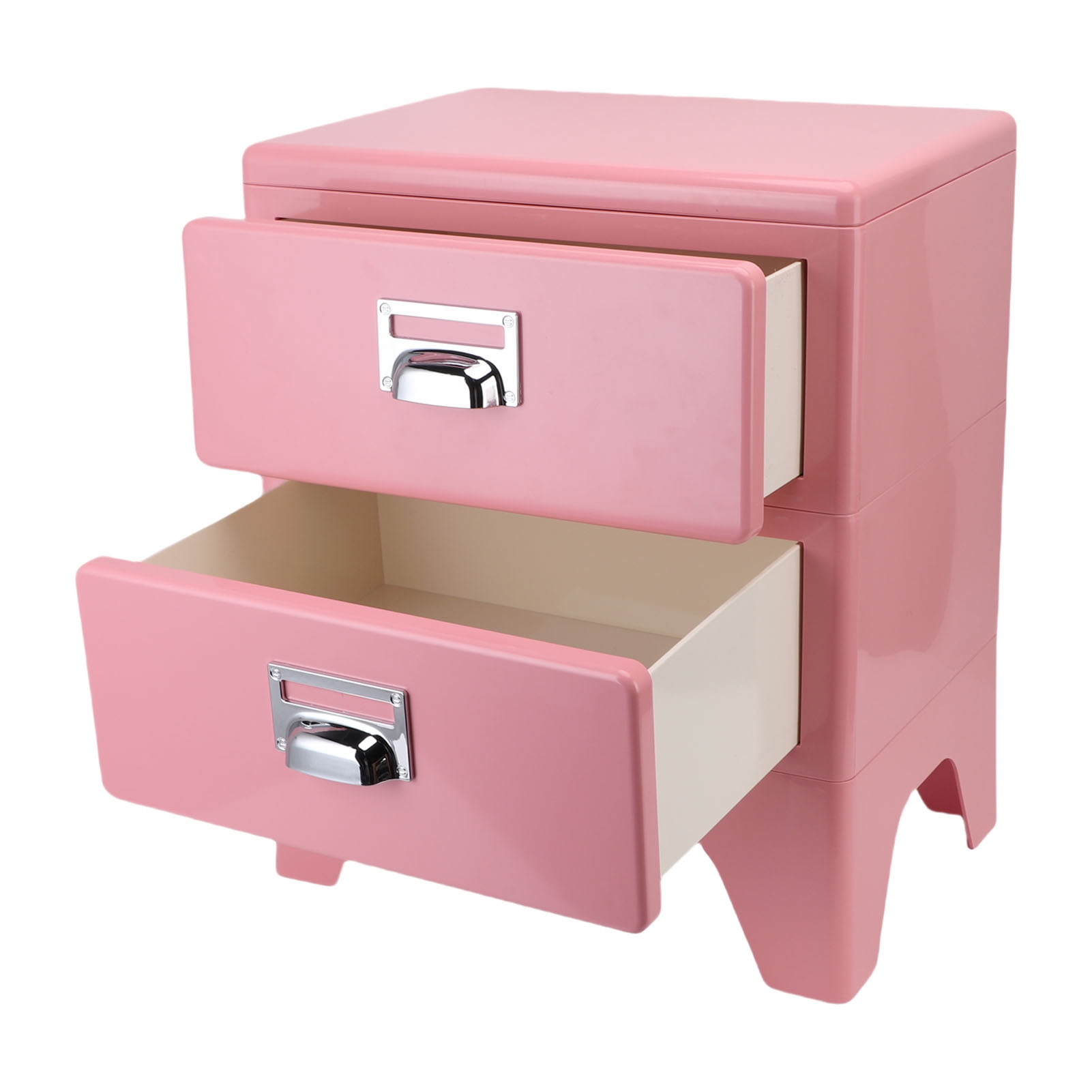 Nightstand, Vintage Bedside End Table Fine Craftsmanship Multifunctional  for Living Room