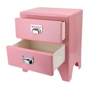 Nightstand, Vintage Bedside End Table Fine Craftsmanship Multifunctional  for Living Room