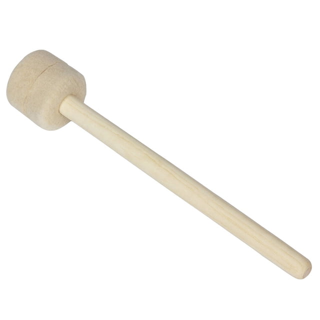 unbranded Batteur à Tambour en Bois Feutre 1 Pack