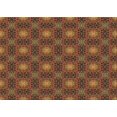 thumbnail image 1 of Ahgly Company Tapis d'Intérieur Rectangulaire Transitionnel Lavable à la Machine, Rouge Safran, 8 Pieds x 10 Pieds, 1 of 7