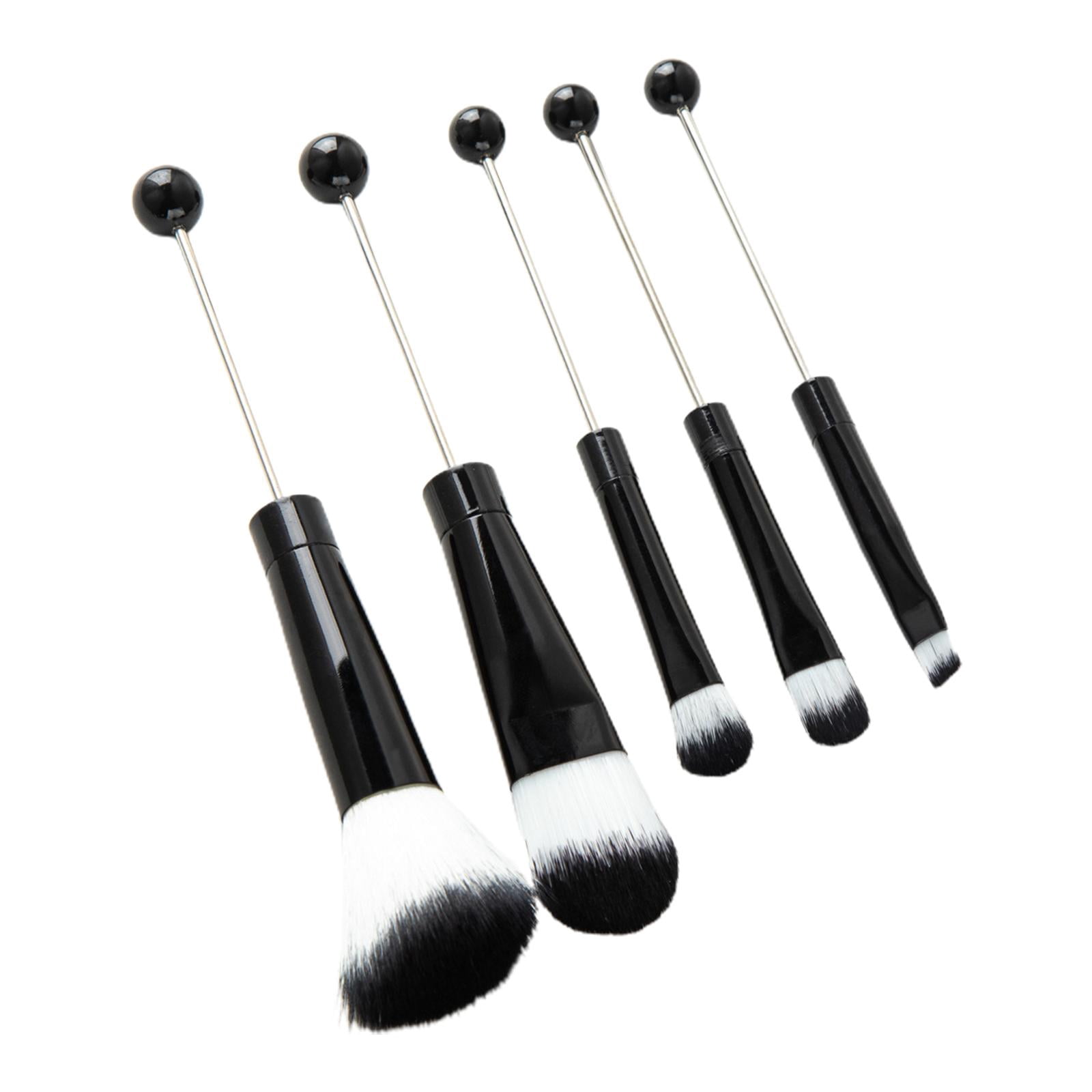 braveheart 5Pcs Beadable Makeup Brushes Make up Brush Kits Tool for Adults Ladies Women