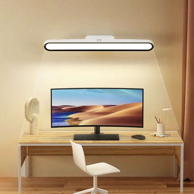 Yhmxh Desk Lamp Bedside Lamp Table Lamp Table Light LED Desk Light Magnetic Study Lamp Home Touchs Desk Lamps with 3 Brightness Reading USB Recharging Office Study Desk Lamp