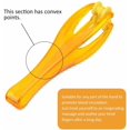 thumbnail image 3 of 2 Pack Handheld Finger Massager Joints Mini Blood Circulation Plastic Massage Tool Wheel Relax Hand Articulations Arthritis Pain Relief, 3 of 5