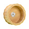 thumbnail image 1 of GROWTH TANK Roues de Course pour Hamster Jouets d'Exercice en Bois Silencieux Roue d'Exercice pour Gerbille 16.5cm, 1 of 9