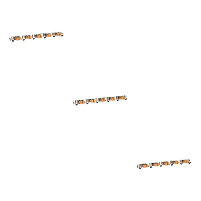 Youkk Multifunctional Swab Holder - Easy And Quick Installation With Strong Load-bearing Capacity Through Thickening orange 5 clips and 6 hooks 3Set