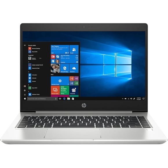 Refurbished HP ProBook 440 G6 Laptop 14 inch 1920x1080 FHD Core i5 8265U 256GB SSD Hard Drive 8GB RAM 4 cores @ 3.9 GHz Win 10 Pro Silver