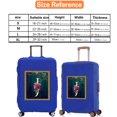 thumbnail image 3 of New Travel Suitcase Luggage Covers Protective Covers Scratch Proof Dust Cover Reusable Dust Cover Flower Pattern Series 8flowerU M, 3 of 6