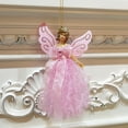 thumbnail image 4 of Christmas Tree Topper Angel, Made of High-quality Plastic, with Hanging Rope, for Christmas Decorations, Can be Used as Tabletop or Tree Ornament, 4 of 4