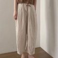 thumbnail image 4 of LOVZFMLL Combinaison pour Femme, Imprimée d'Été Sans Manches, Dos Nu, Ample, Longue, Beige, TG, 4 of 4