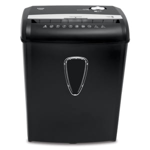 Aurora AU890XA 8-Sheet Papier croisé et carte de crédit Shredder avec panier à déchets