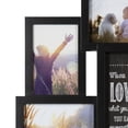 thumbnail image 4 of DesignOvation Ana Eight Opening Expression Black Collage Picture Frame, 4 of 5