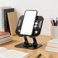 thumbnail image 1 of CREATITOY 1 Pc Foldable Metal Phone & Tablet Stand - Portable Desktop Holder for Devices, 1 of 6