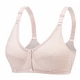 thumbnail image 2 of LSLJS Ladies Traceless Comfortable No Steel Ring Breathable Gathering Bra Woman Underwear, 2 of 3