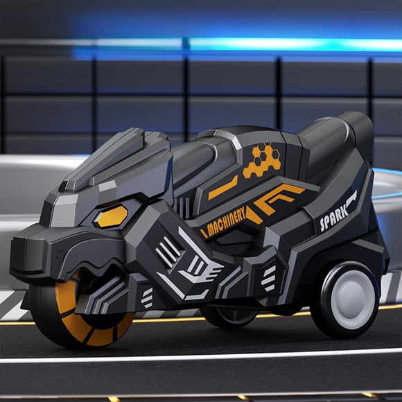 Tusihei Voiture Jouet à Inertie, Apparence Cool Voiture Jouet Intéressante avec Étincelles, Voiture Cascade Multifonction à Pousser et Glisser pour Divertissement Quotidien et Jeu Interactif