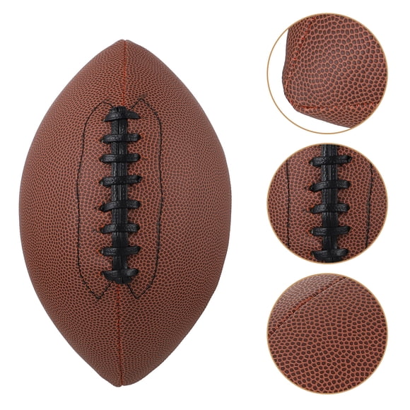 WHAMVOX 1Pcs Football Accessories Rugby Ball Assorted Color for Home Training