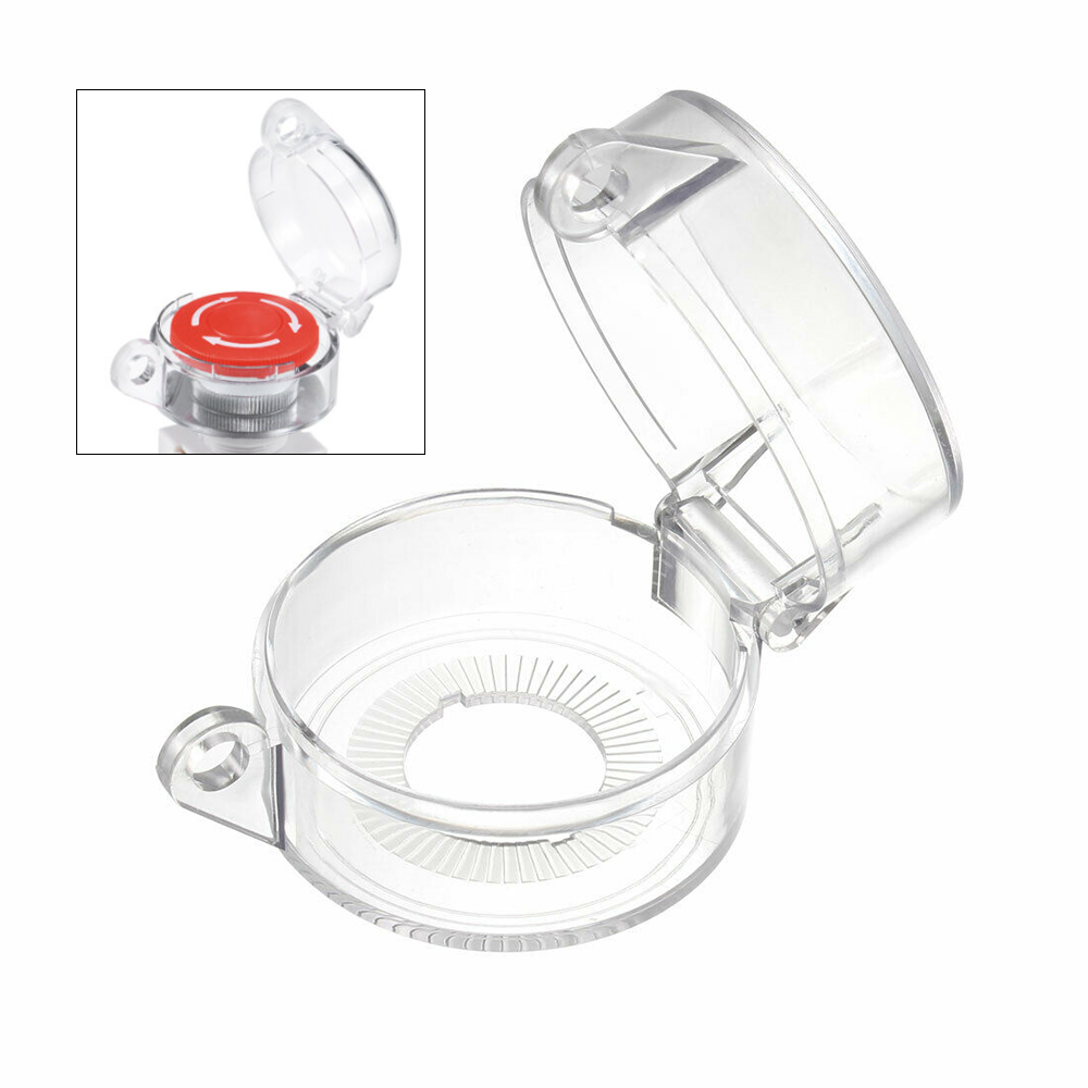Protecteur de Bouton-Poussoir 22mm Interrupteur d'Urgence Couverture Transparente