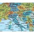 thumbnail image 4 of Swiftmaps Europe Wall Map GeoPolitical Edition (18x22 Laminated), 4 of 5