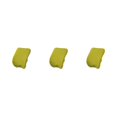 thumbnail image 1 of kurtrusly Chair Cover Slipcover Stretch Seat Computer Protection Set Anti-Dirty Thicken Solid Home Wedding Universal Decoration Yellow/Backrest 3Set, 1 of 6
